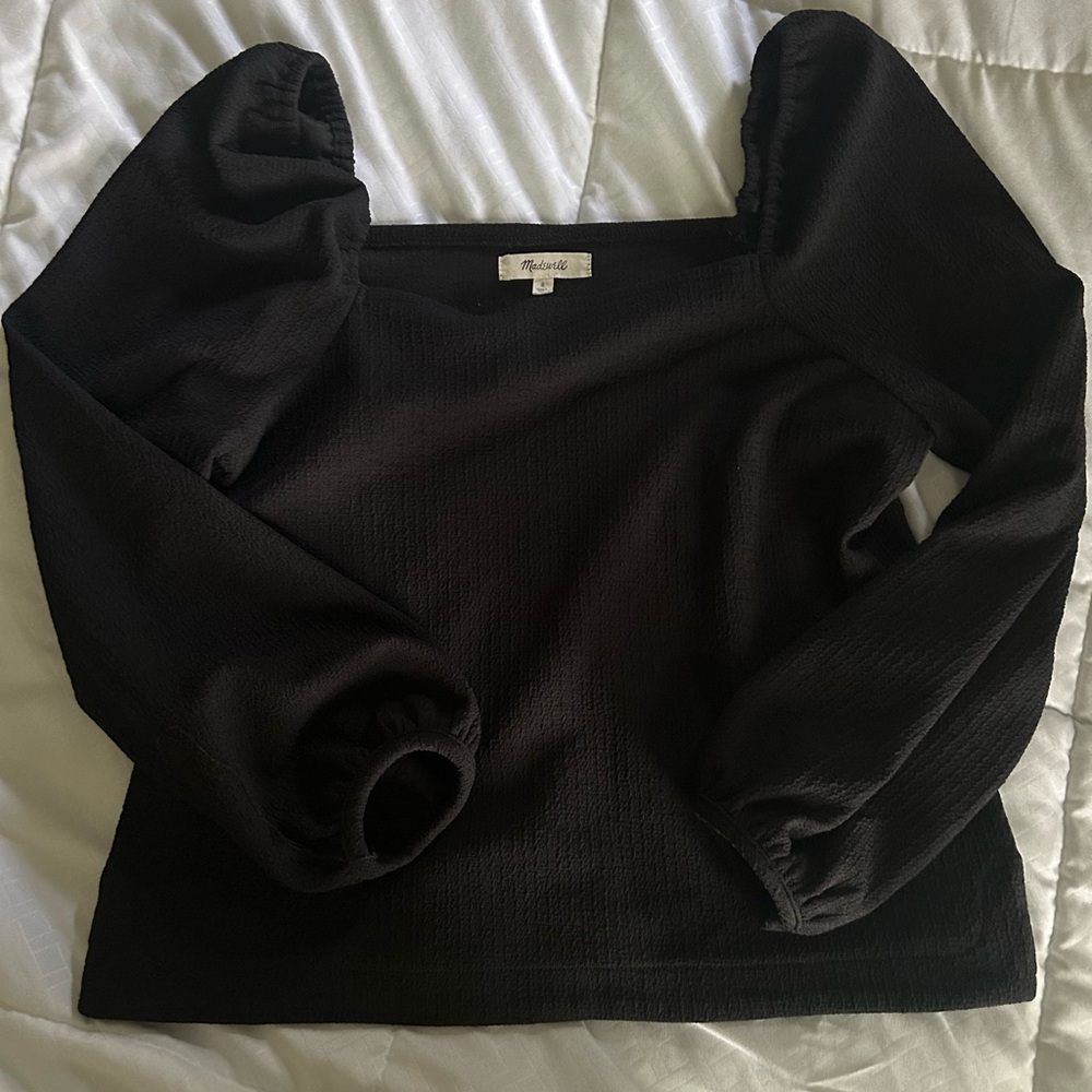 Madewell women’s black top